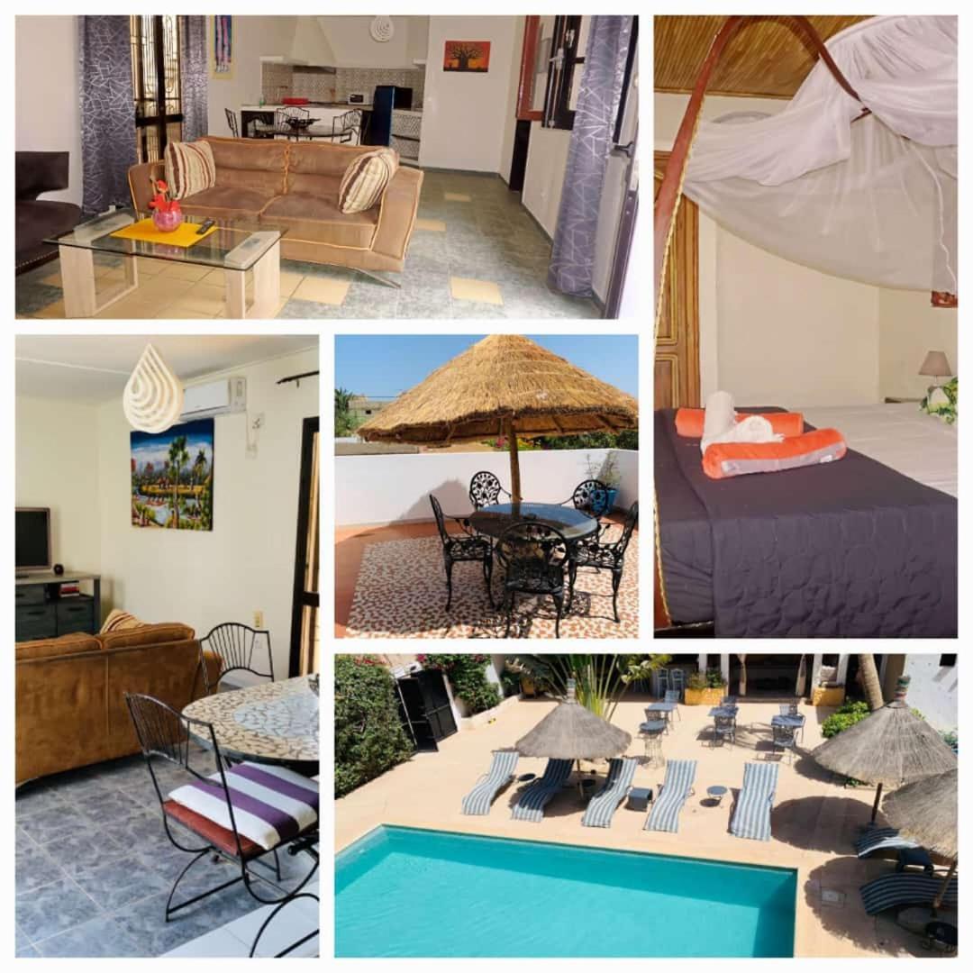Riad côté jardin Saly Portudal Extérieur photo